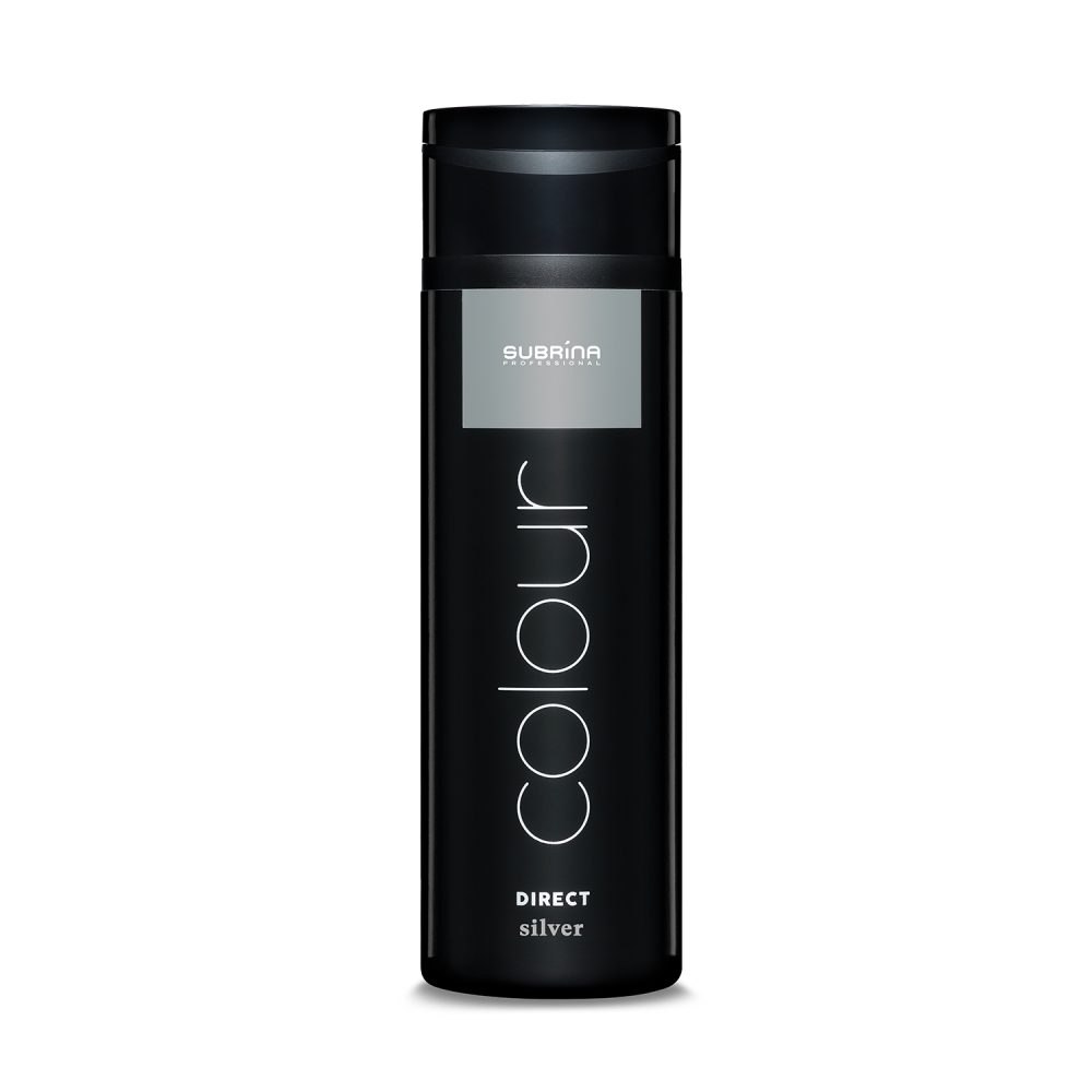 Subrina Professional Colour Direct Silver, 200 ml - Gel pigmentat argintiu pentru colorare directă