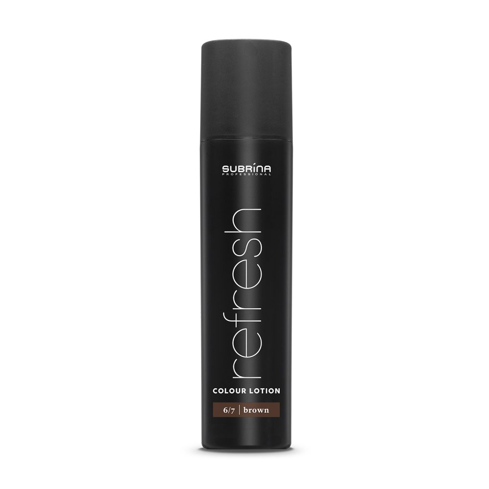 Subrina Professional Refresh Colour Lotion 6/7 Brown, 250 ml - Loțiune nuanțatoare castanie