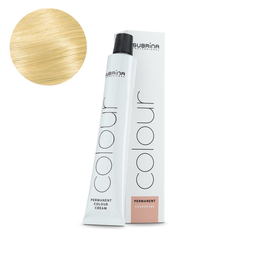 Subrina Professional Permanent Colour Essential 10/0, 100 ml - Vopsea permanentă pentru păr