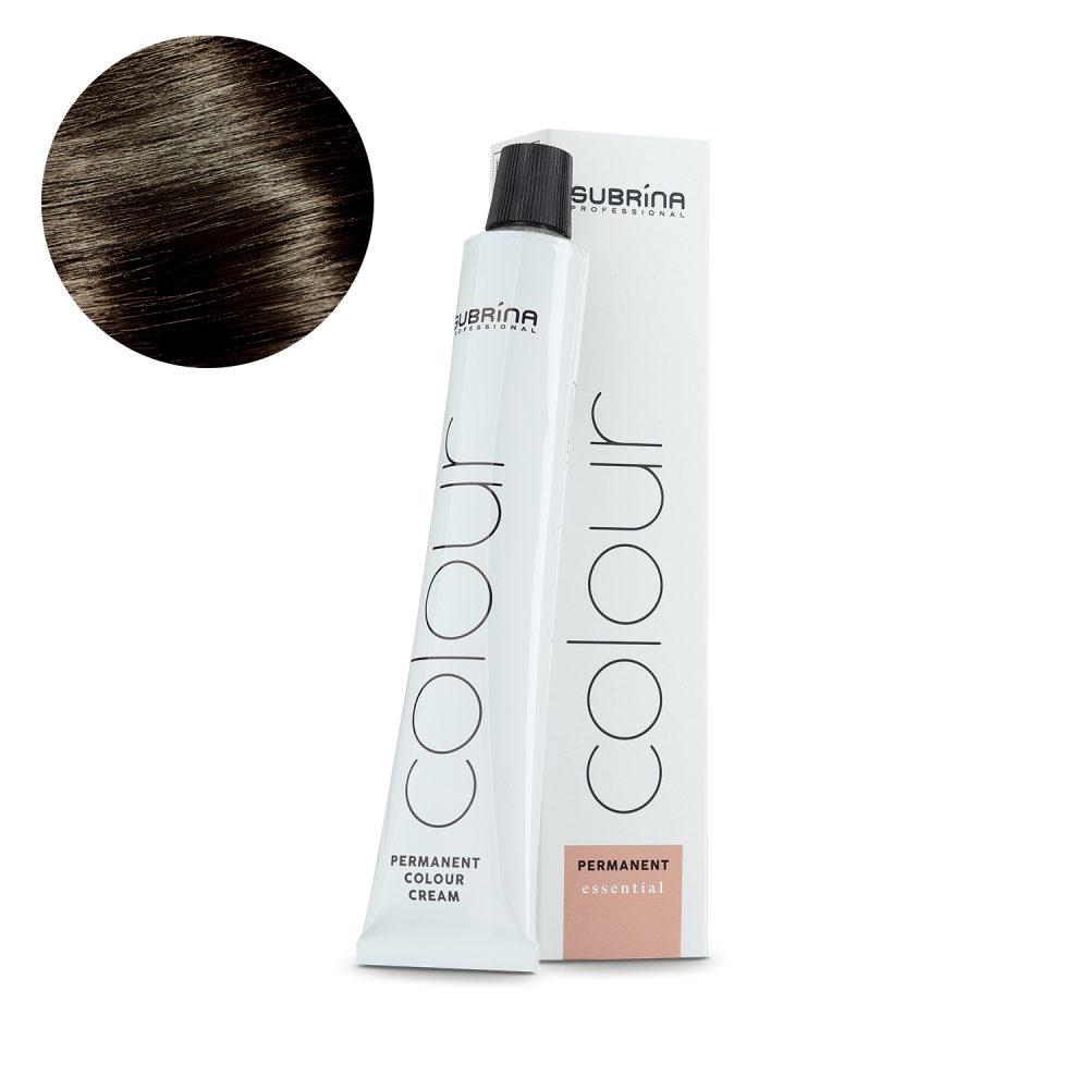 Subrina Professional Permanent Colour Essential 4/00, 100 ml - Vopsea permanentă pentru păr
