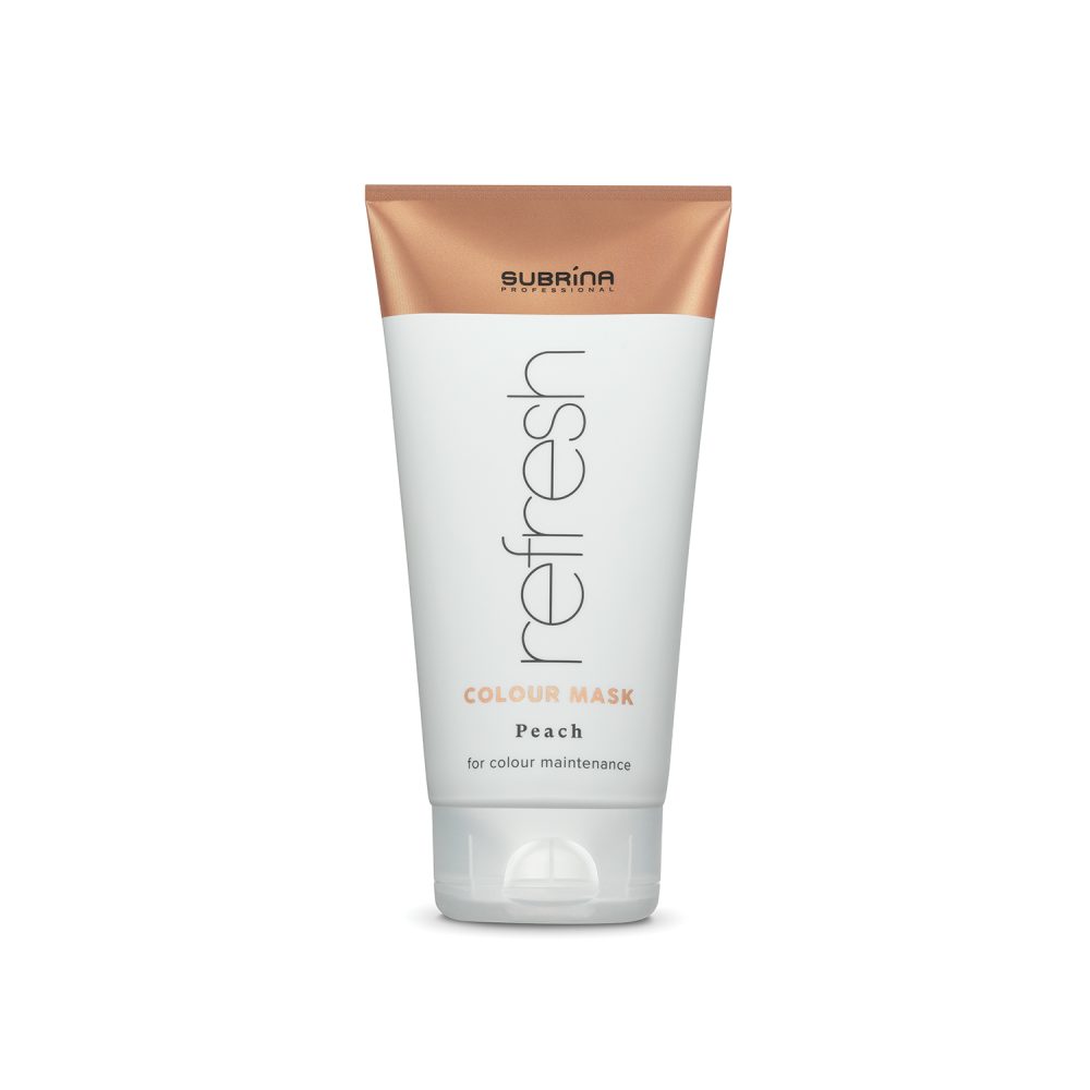 Subrina Professional Refresh Colour Mask Peach, 150 ml - Mască nuanțatoare pentru reîmprospătarea culorii