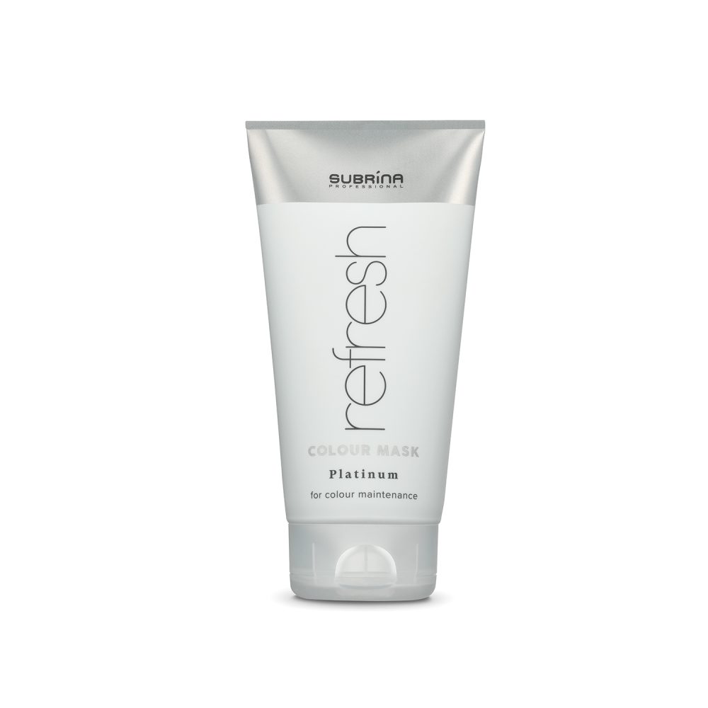 Subrina Professional Refresh Colour Mask Platinum, 150 ml - Mască nuanțatoare pentru reîmprospătarea culorii