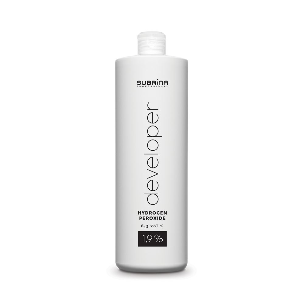 Subrina Professional Developer Hydrogen Peroxide 1.9%, 1000 ml - Oxidant cremă