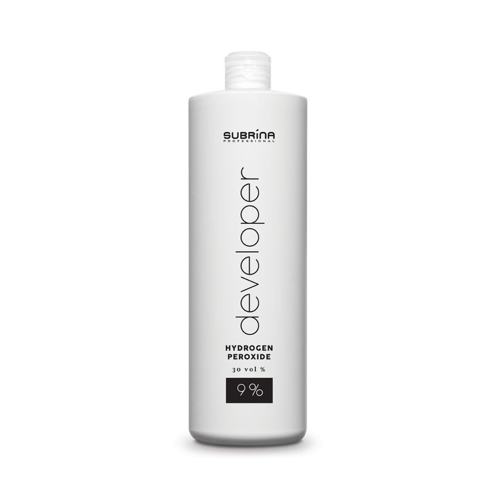 Subrina Professional Developer Hydrogen Peroxide 9%, 1000 ml - Oxidant cremă