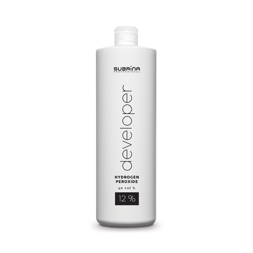 Subrina Professional Developer Hydrogen Peroxide 12%, 1000 ml - Oxidant cremă