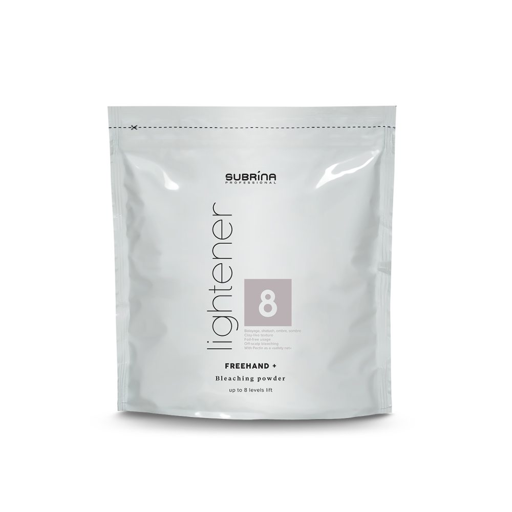 Subrina Professional Lightener Freehand, 400 gr - Decolorant pentru tehnici de balayage