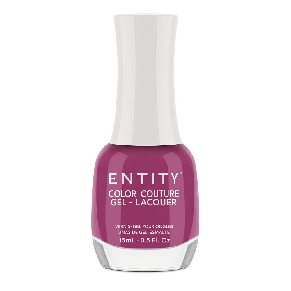 Entity Beauty "Rosy & Riveting" Gel-Lacquer - Gel-lac hibrid pentru unghii, 15 ml