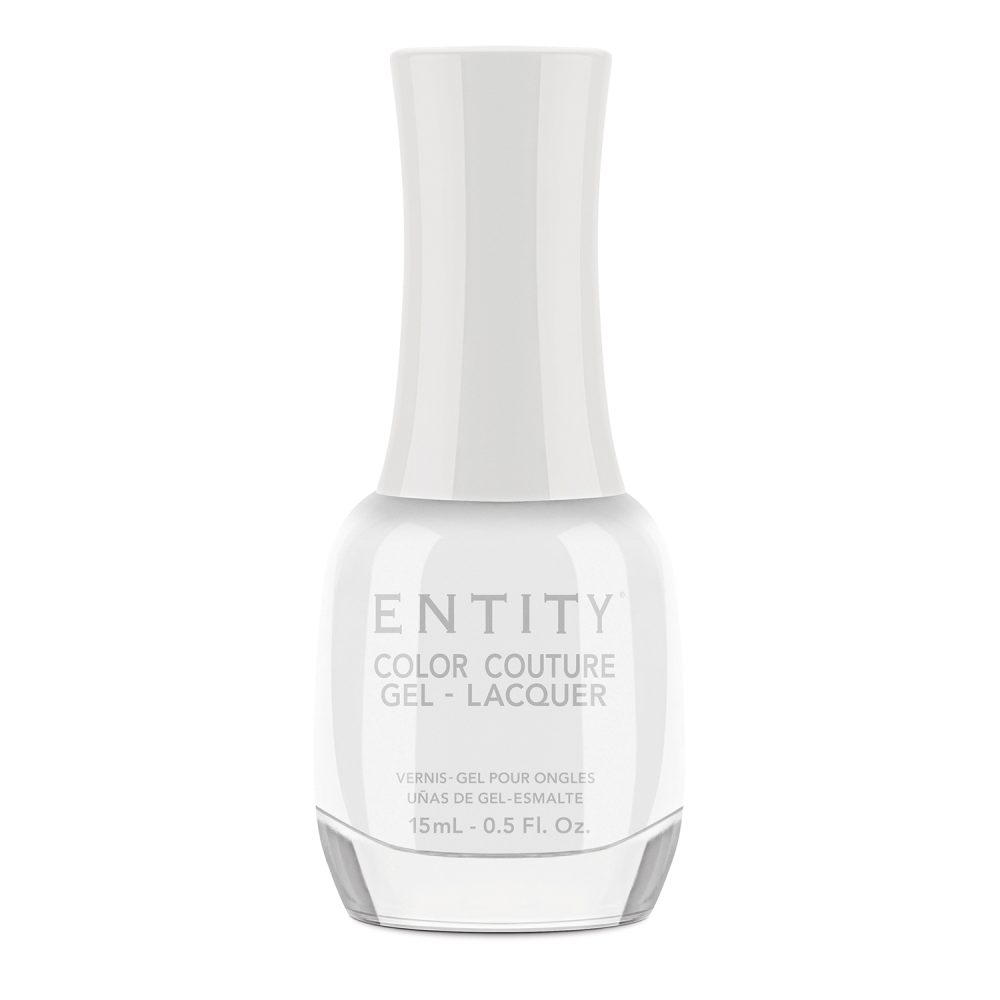 Entity Beauty "White Light" Gel-Lacquer - Gel-lac hibrid pentru unghii, 15 ml