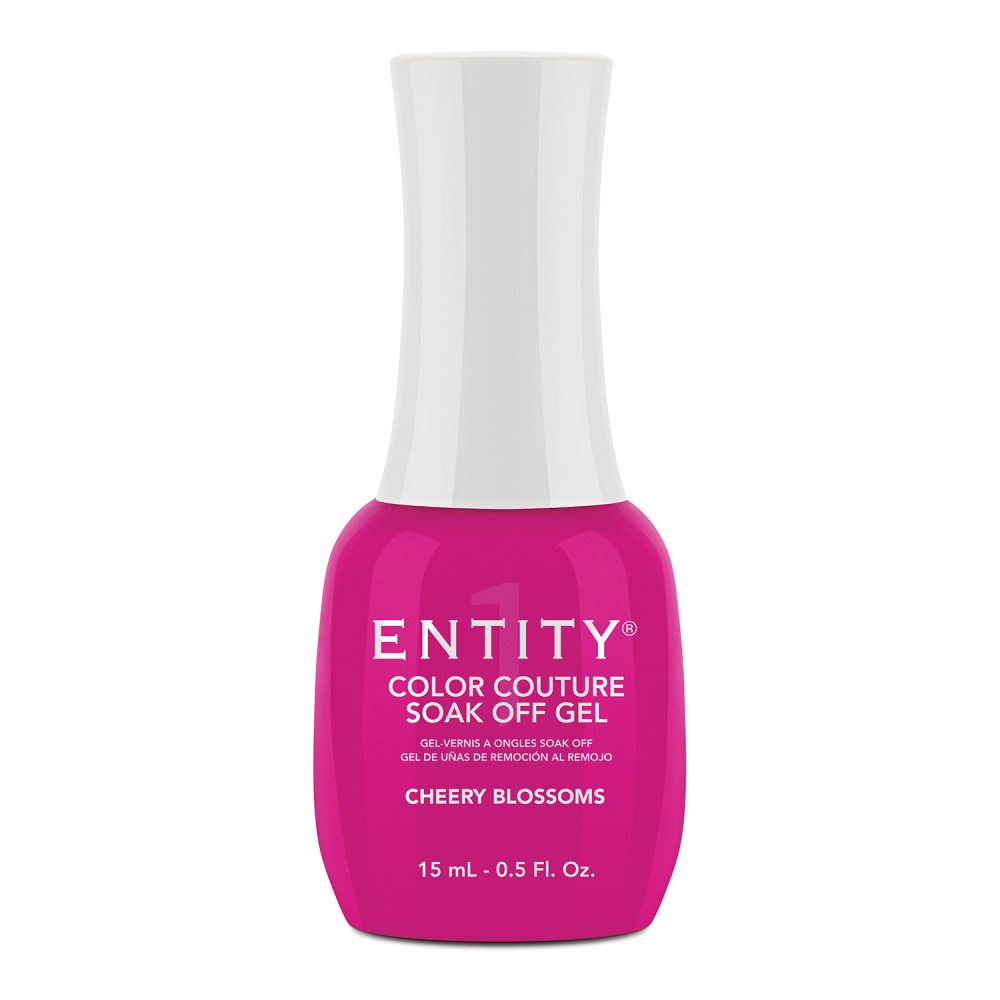 Entity Beauty "Cheery Blossoms" Soak Off Gel - Gel Soak Off pentru unghii, 15 ml