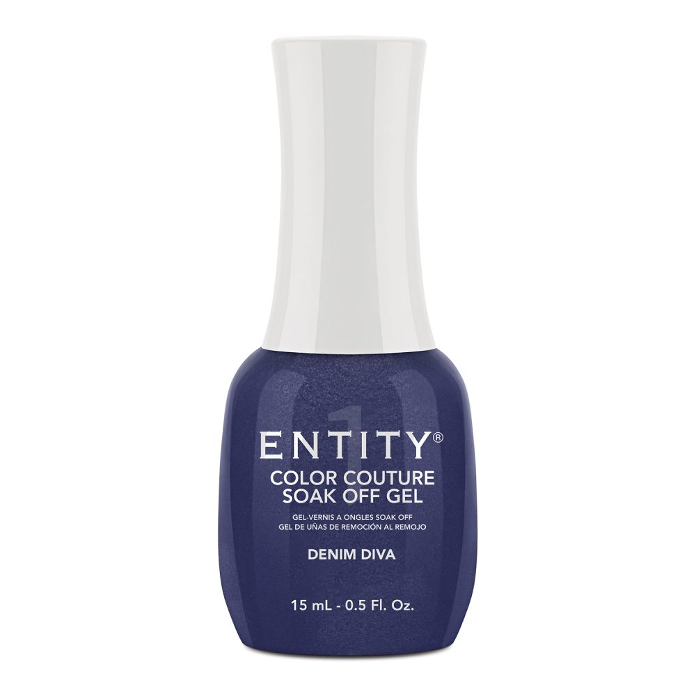Entity Beauty "Denim Diva" Soak Off Gel - Gel Soak Off pentru unghii, 15 ml