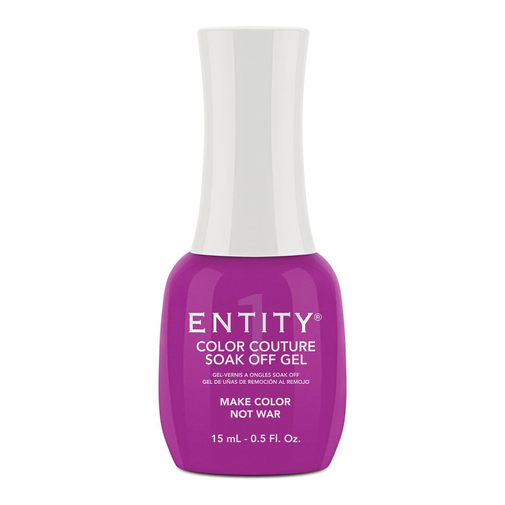 Entity Beauty "Make Color Not War" Soak Off Gel - Gel Soak Off pentru unghii, 15 ml