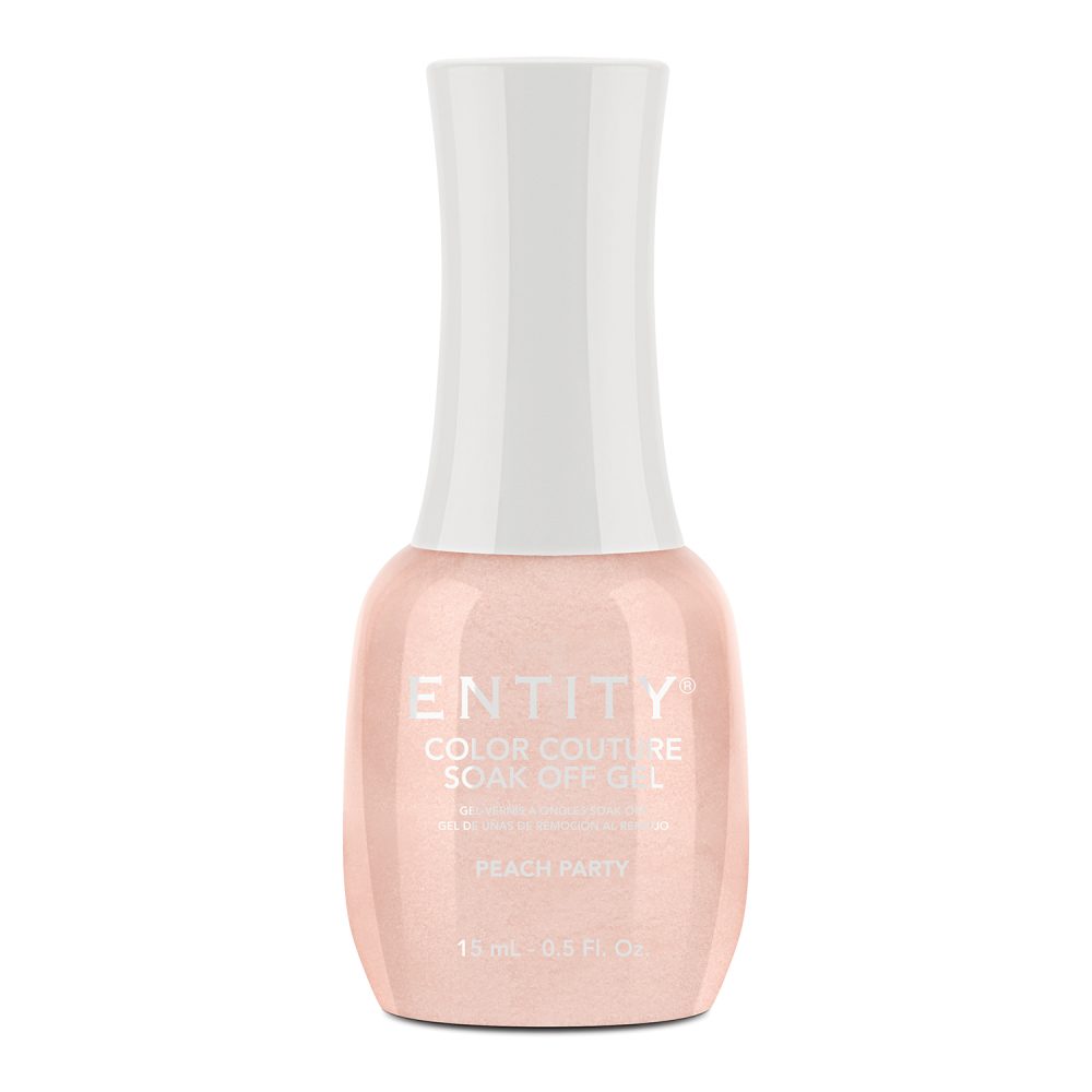 Entity Beauty "Peach Party" Soak Off Gel - Gel Soak Off pentru unghii, 15 ml