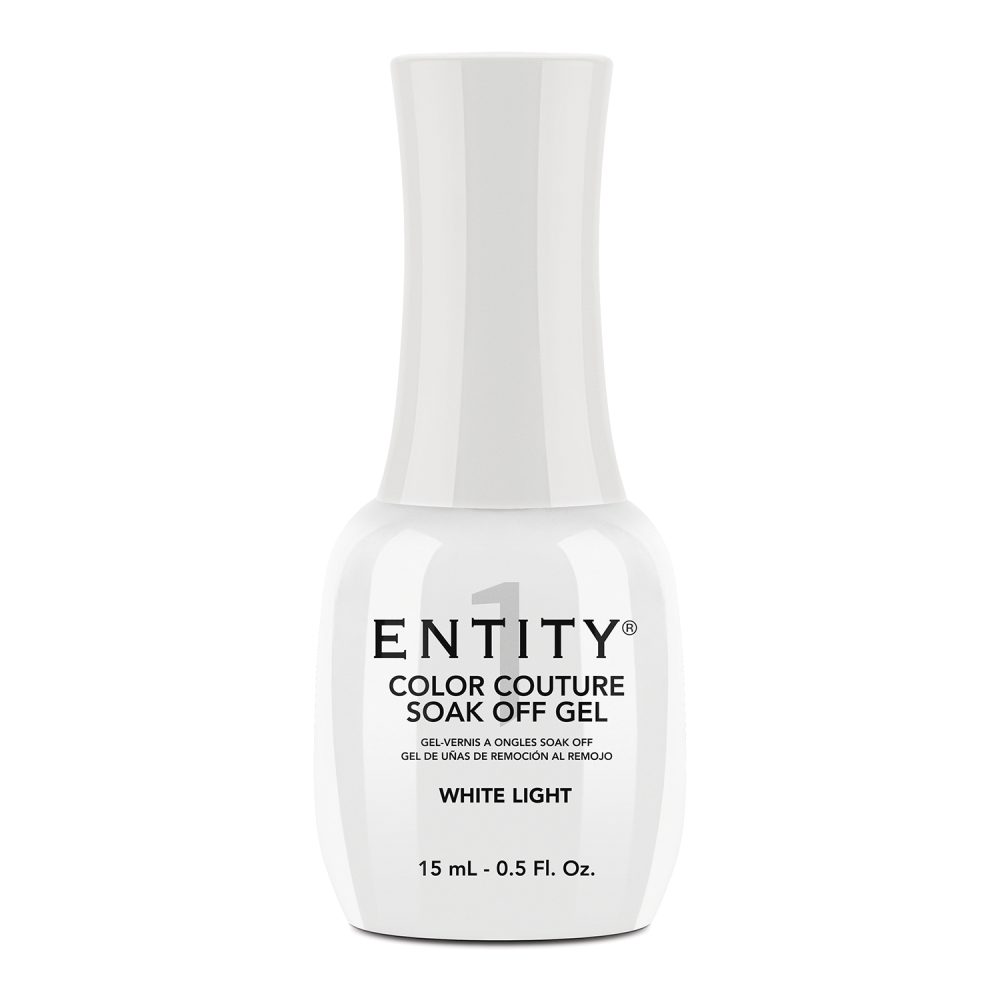 Entity Beauty "White Light" Soak Off Gel - Gel Soak Off pentru unghii, 15 ml