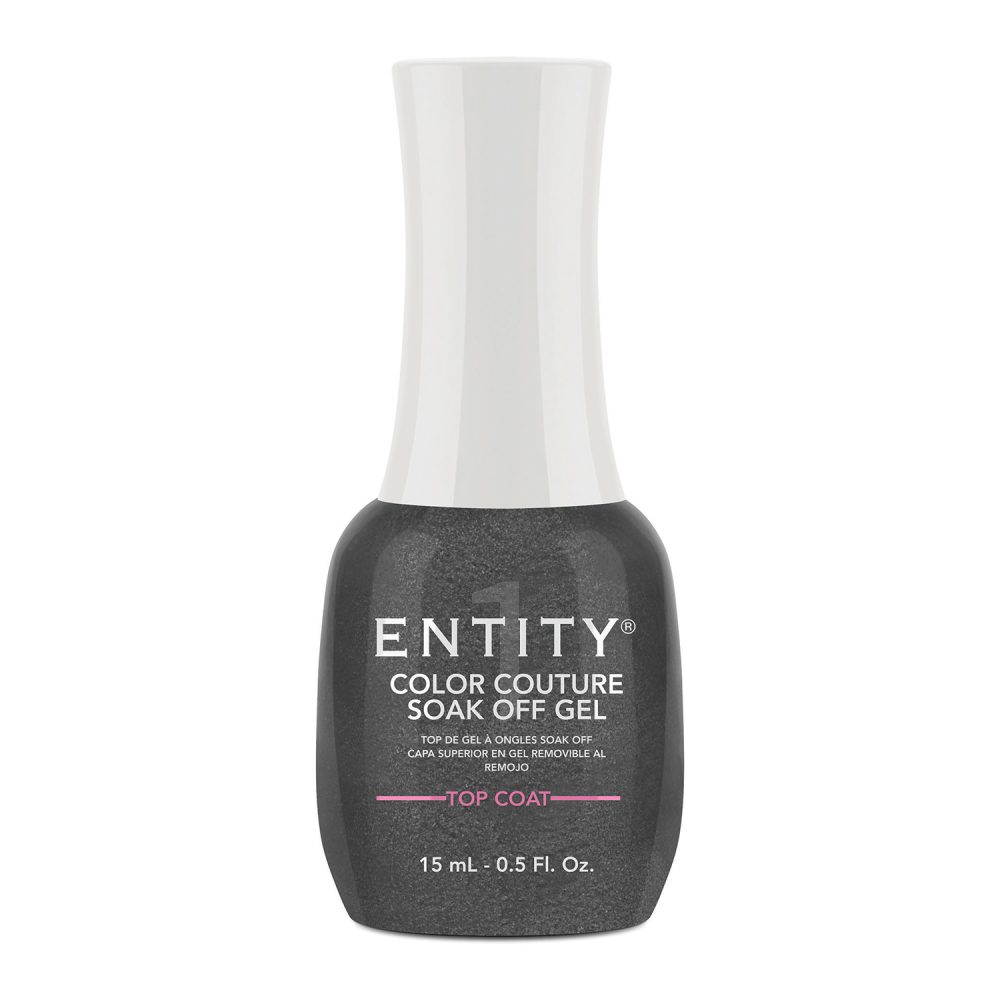 Entity Beauty Top Coat Soak Off Gel - Protecție pentru Entity Beauty Soak Off Gel, 15 ml