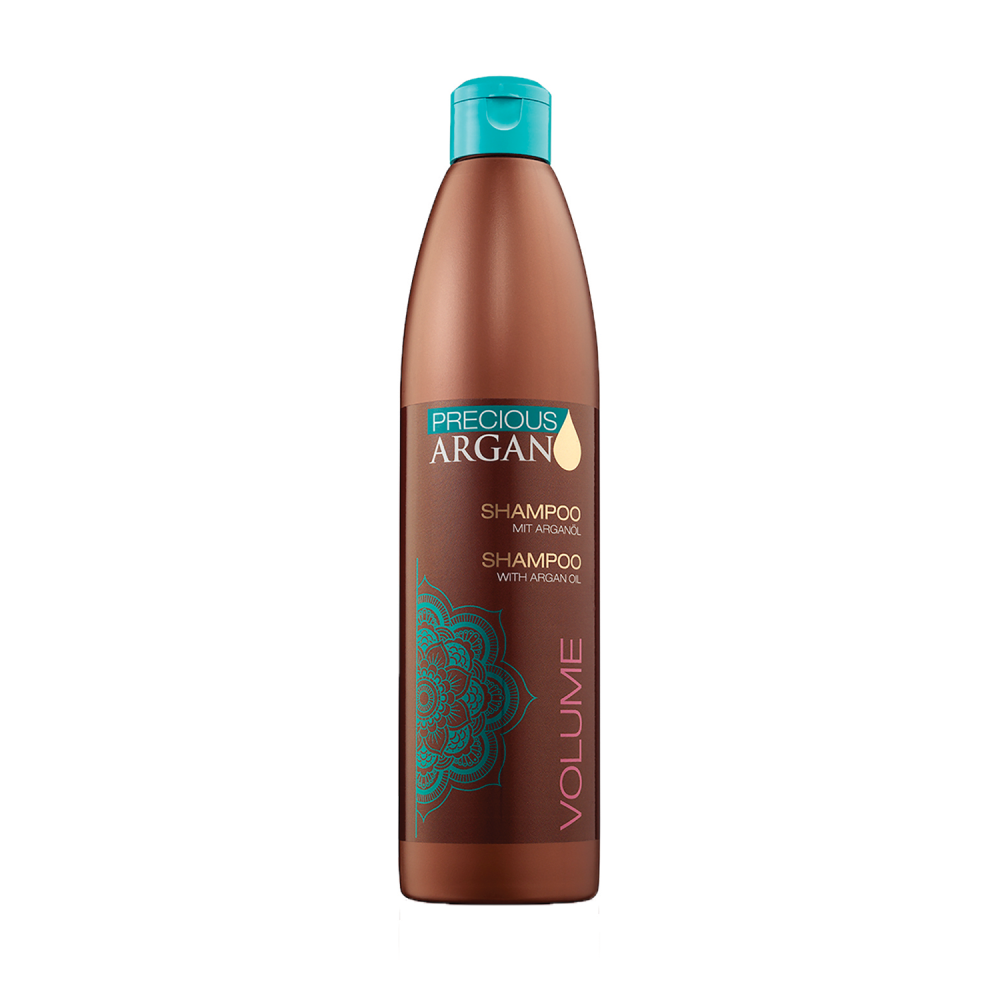 Precious Argan Volume Shampoo with Argan Oil, 500 ml - Șampon volumizant cu ulei de argan și pantenol pentru părul fin