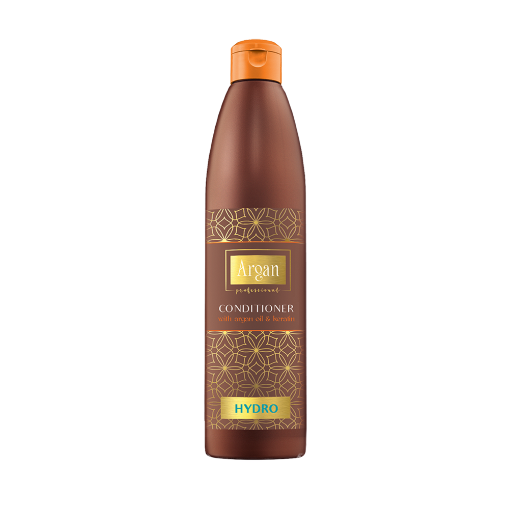 Argan Professional Hydro Conditioner with Argan Oil & Keratin, 500 ml - Balsam hidratant cu ulei de argan și cheratină pentru părul deshidratat