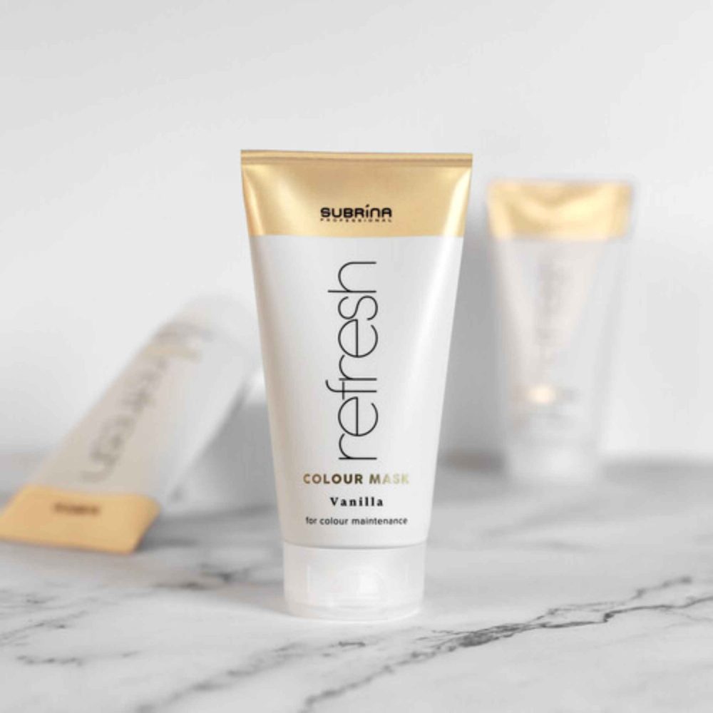 Subrina Professional Refresh Colour Mask Vanilla, 150 ml - Mască nuanțatoare pentru reîmprospătarea culorii - imagine 4