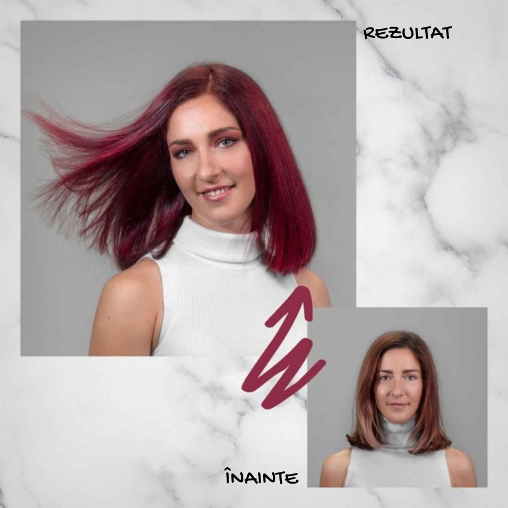 Subrina Professional Refresh Colour Mask Bordeaux, 150 ml - Mască nuanțatoare pentru reîmprospătarea culorii - imagine 3