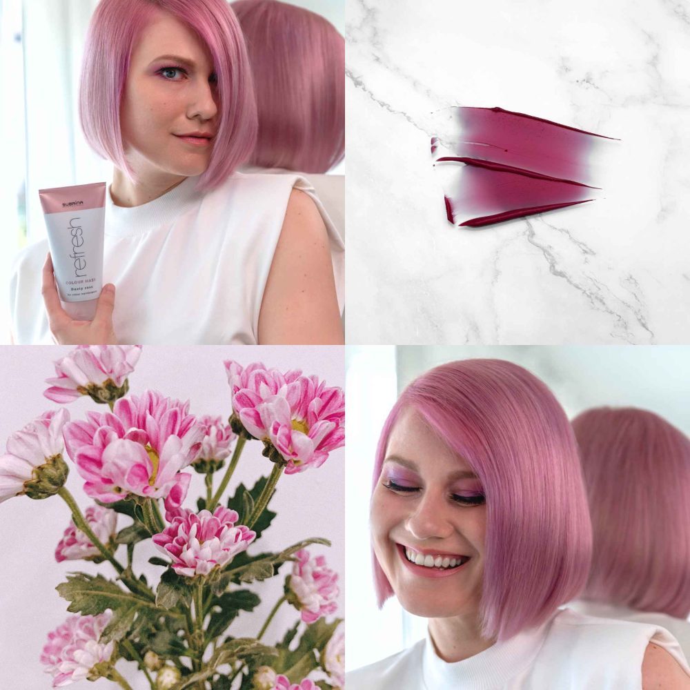 Subrina Professional Refresh Colour Mask Dusty Rose, 150 ml - Mască nuanțatoare pentru reîmprospătarea culorii - imagine 2