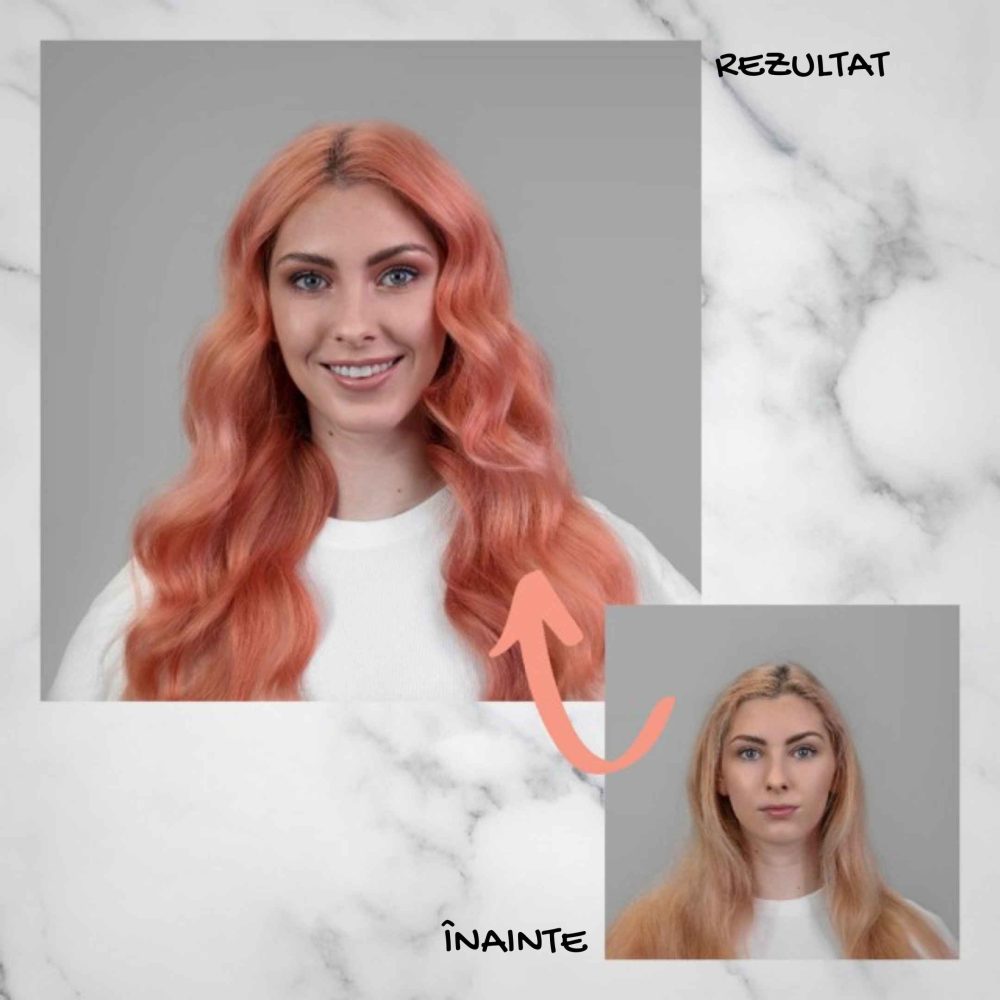 Subrina Professional Refresh Colour Mask Peach, 150 ml - Mască nuanțatoare pentru reîmprospătarea culorii - imagine 3