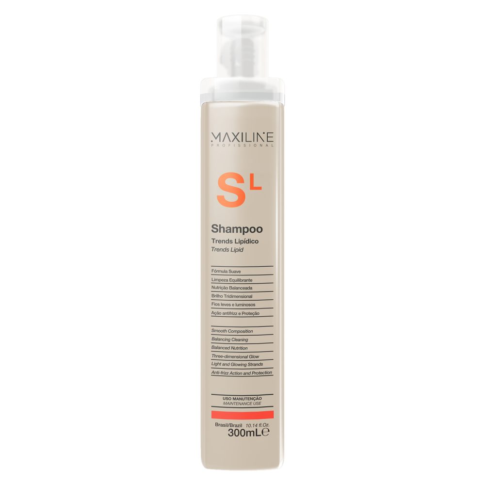 Maxiline Professional Trends Lipid Shampoo, 300 ml  - Şampon cu lipide pentru îngrijirea părului decolorat şi vopsit, 300 ml