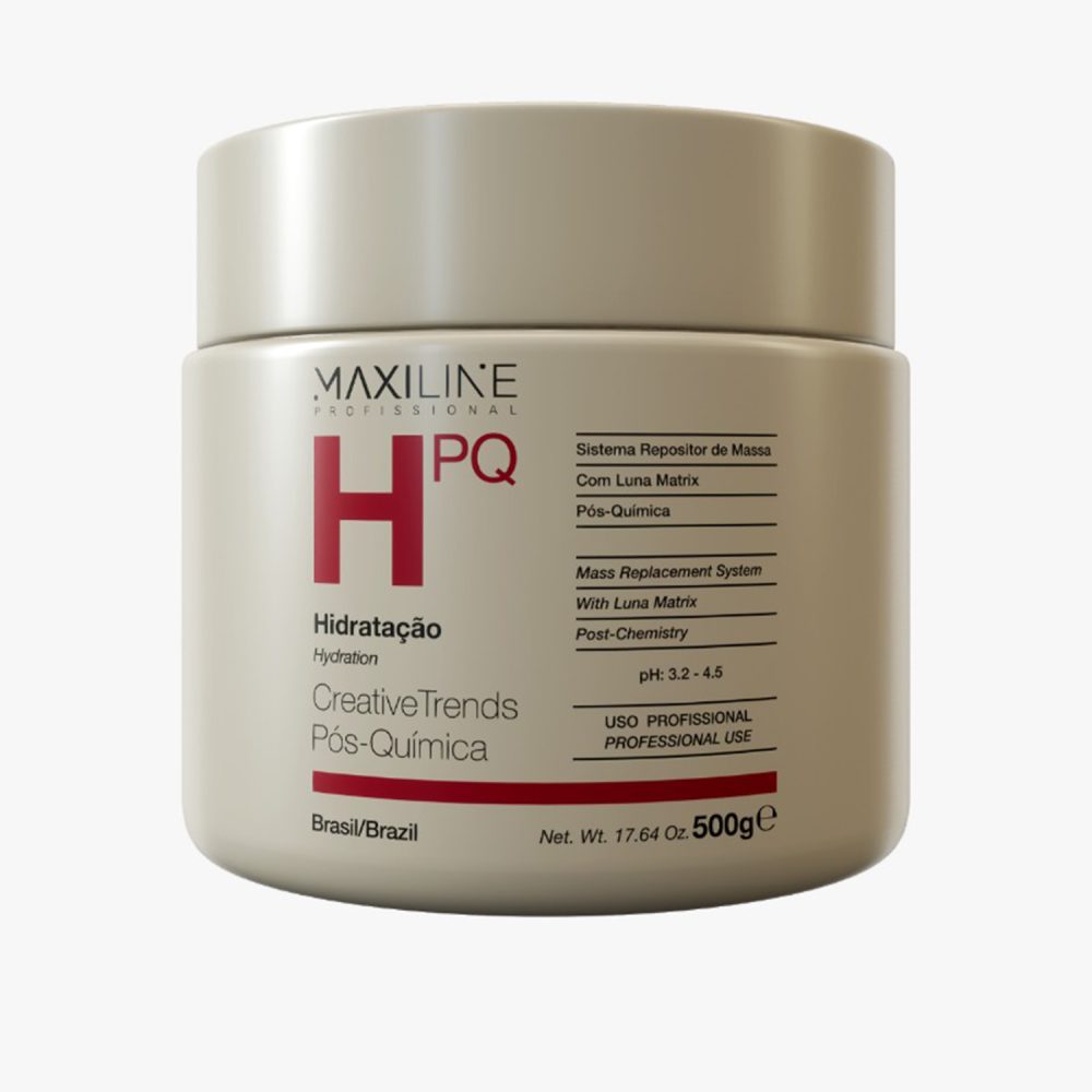 Maxiline Professional Trends Pos-Quimica Creative Hydration, 500 gr -  Mască-tratament pentru refacerea masei (redă plenitudinea), 500 ml