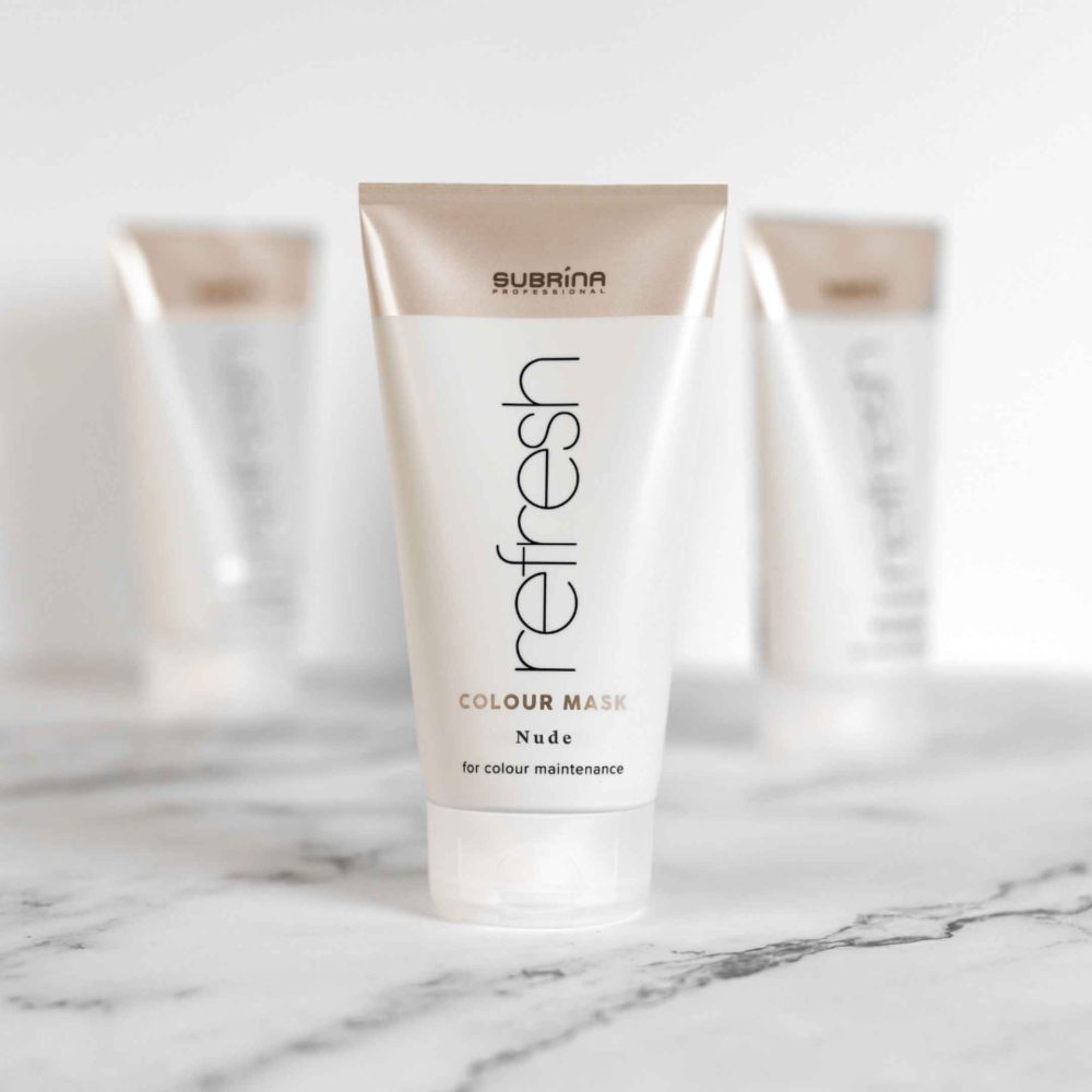 Subrina Professional Refresh Colour Mask Nude, 150 ml - Mască nuanțatoare pentru reîmprospătarea culorii - imagine 4