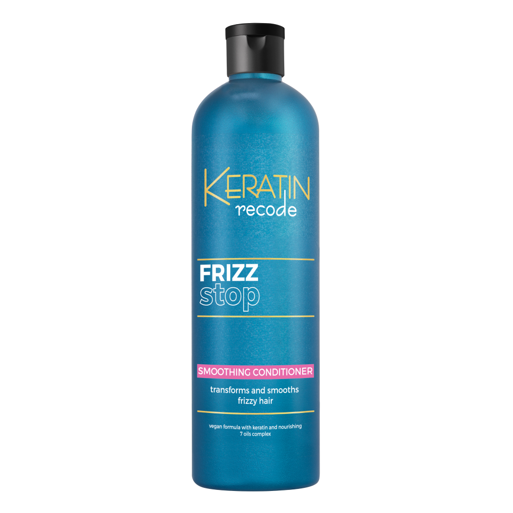 Keratin recode Frizz Stop smoothing conditioner, 400 ml - Balsam pentru calmarea părului rebel, 400 ml