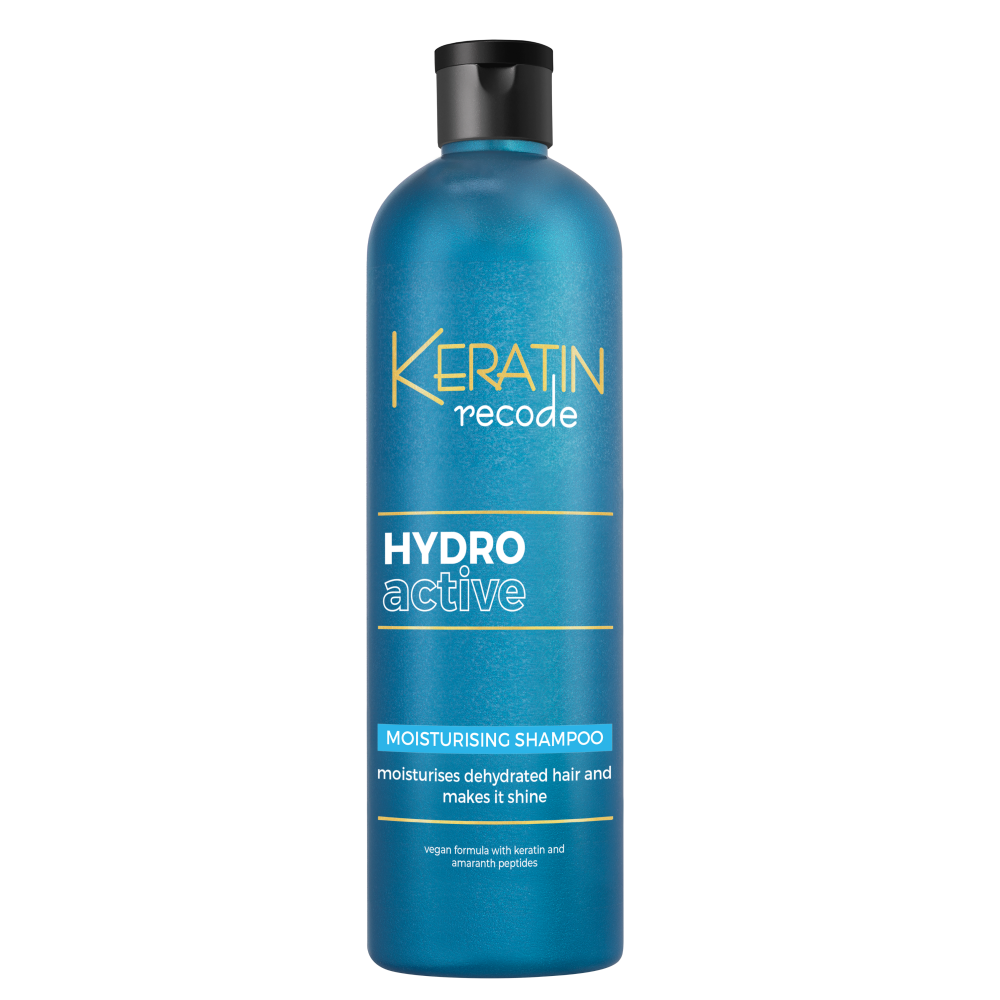Keratin recode Hydro active moisturising shampoo, 400 ml  - Șampon hidratant pentru păr deshidratat, 400 ml