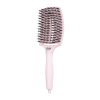 Perie curbată OG Fingerbrush roz pastel, L