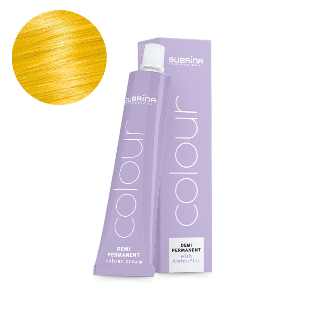 Subrina Professional Demi-Permanent Creative Mix YELLOW, 100 ml - Vopsea demi-permanentă pentru păr